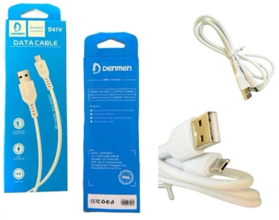 کابل شارژ میکرو DENMEN مدل D41