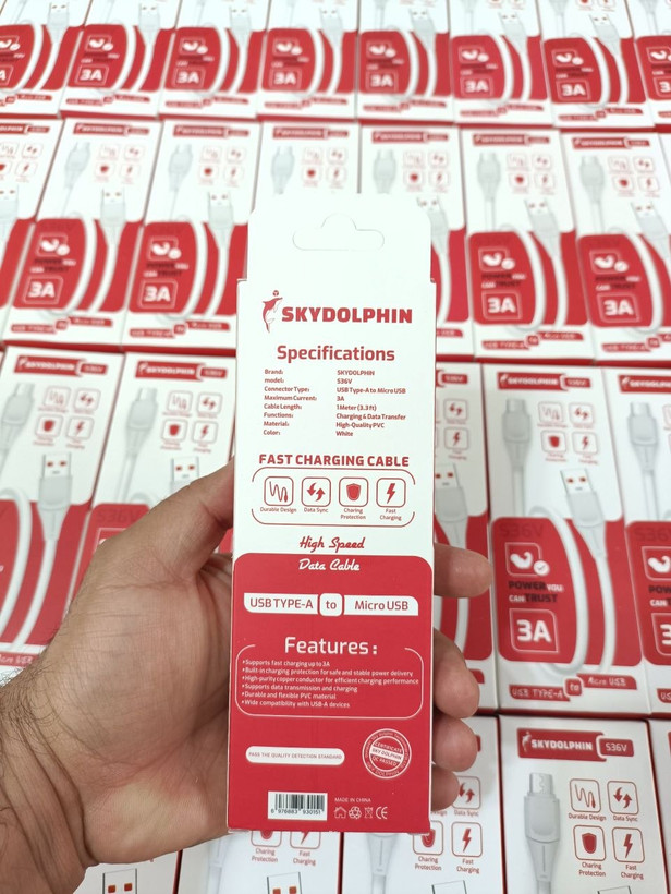 کابل شارژ میکرو SKYDOLPIN مدل S36V