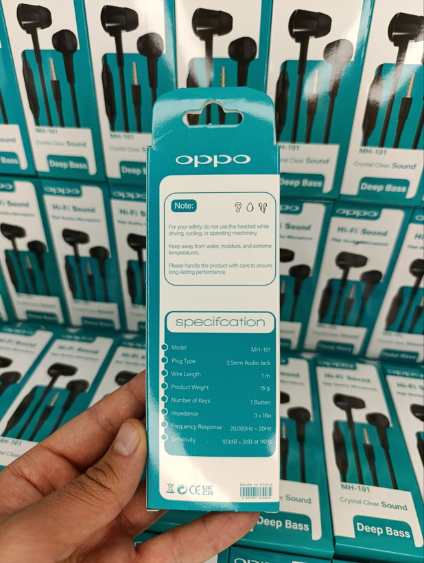 هندزفری سیمی اوپو مدل OPPO MH-101