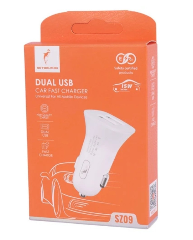 شارژر فندکی SKYDOLPHIN مدل SZ09